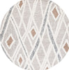 Safavieh Casablanca CSB975F Grey / Ivory Area Rug Round