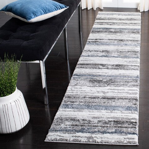 Safavieh Century CTY322G Grey / Blue Area Rug Room Scene Feature