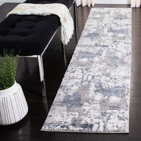 Safavieh Century CTY339F Grey / Blue Area Rug Room Scene Feature