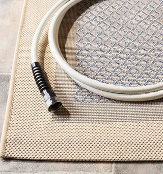 Safavieh Courtyard CY1928 Natural/Blue Area Rug Detail