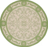 Safavieh Courtyard CY2829-1E01 Natural / Olive Area Rug Round