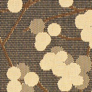 Safavieh Courtyard CY4037D Black Natural / Brown Area Rug 