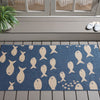 Safavieh Courtyard CY6012-233 Blue / Beige Area Rug Room Scene