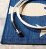 Safavieh Courtyard CY6012-258 Navy / Beige Area Rug Detail