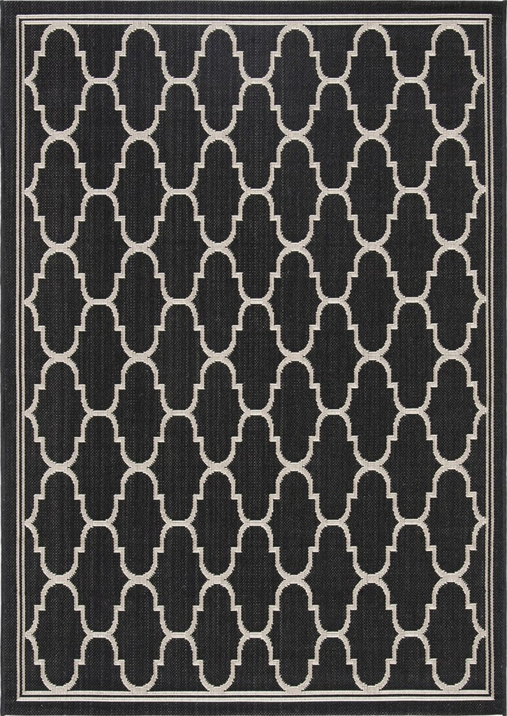 Safavieh Courtyard CY6016-266 Black / Beige Area Rug main image