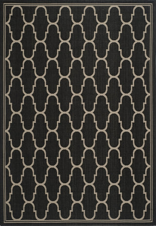 Safavieh Courtyard CY6016-266 Black / Beige Area Rug Main