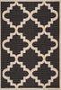 Safavieh Courtyard CY6017-266 Black / Beige Area Rug main image