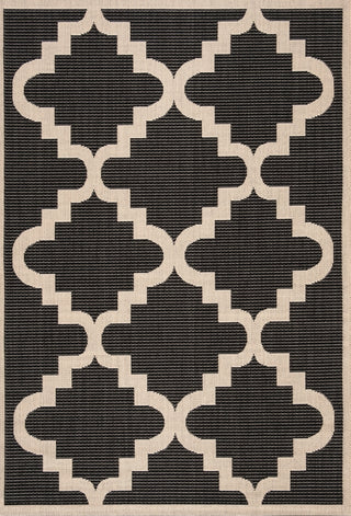 Safavieh Courtyard CY6017-266 Black / Beige Area Rug main image