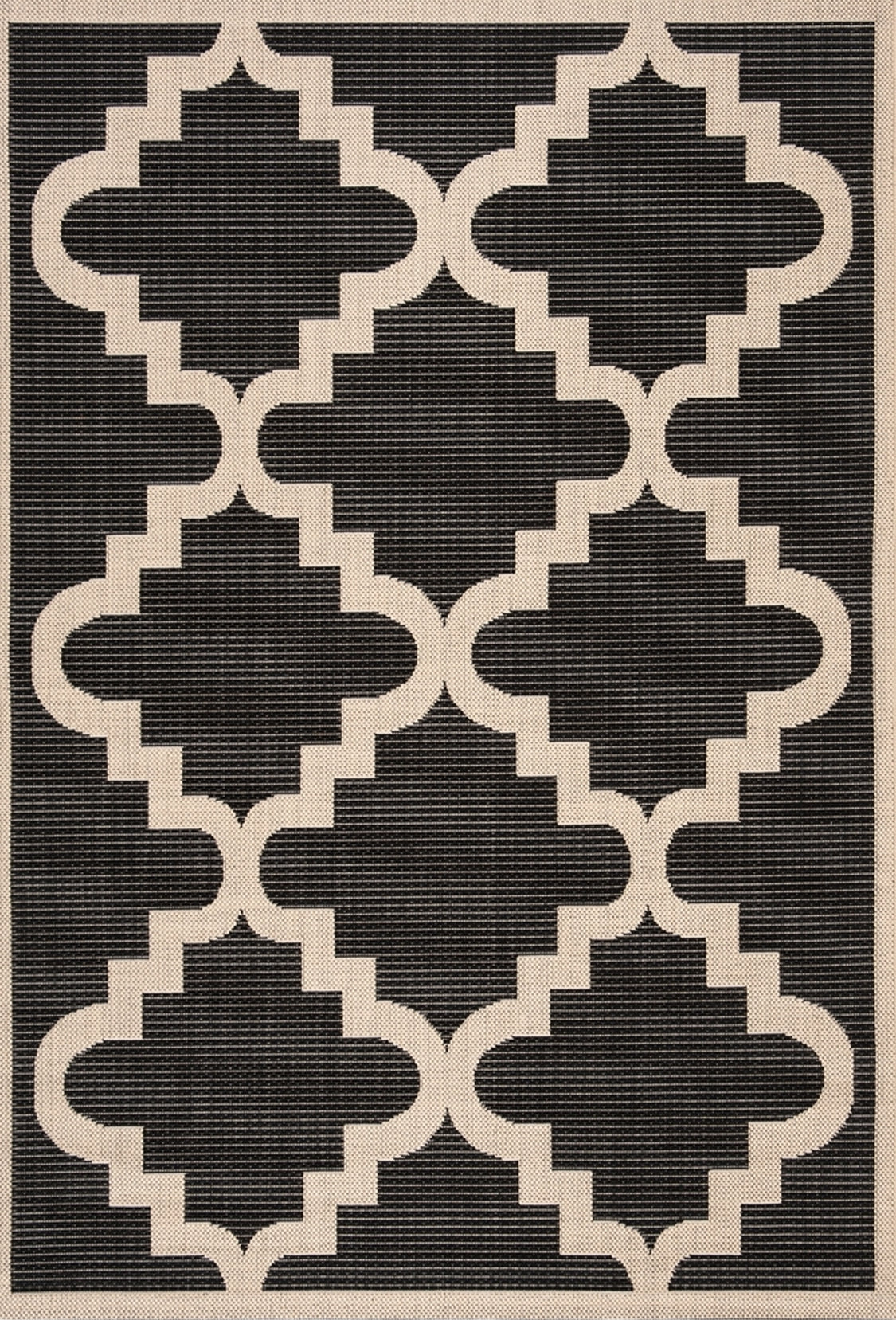 Safavieh Courtyard CY6017-266 Black / Beige Area Rug main image