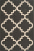 Safavieh Courtyard CY6017-266 Black / Beige Area Rug Main