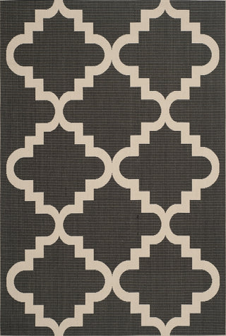 Safavieh Courtyard CY6017-266 Black / Beige Area Rug Main