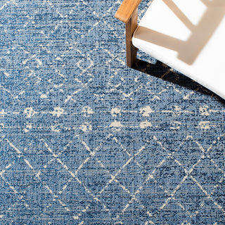 Safavieh Courtyard CY6019-23321 Blue / Ivory Area Rug Detail