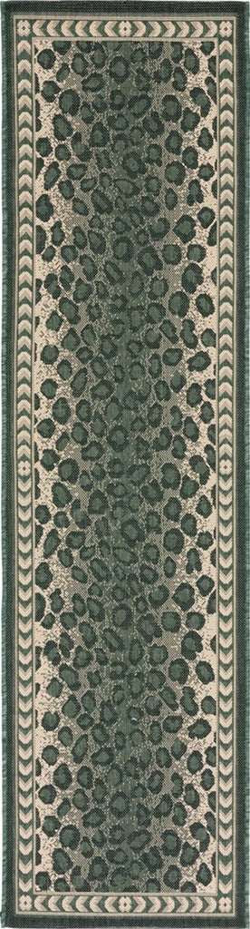 Safavieh Courtyard CY6100-32212 Dark Green / Ivory Area Rug main image