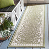 Safavieh Courtyard CY6100-52712 Light Green / Ivory Area Rug Room Scene Feature