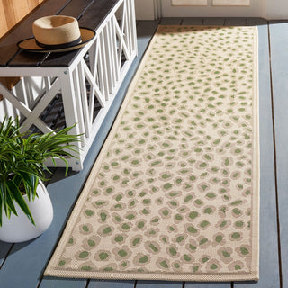 Safavieh Courtyard CY6104-45312 Beige / Green Area Rug Room Scene Feature