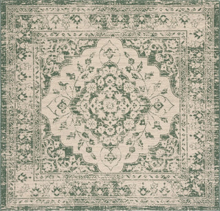 Safavieh Courtyard CY6231-32212 Beige / Dark Green Area Rug Square