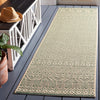 Safavieh Courtyard CY6235-32212 Dark Green / Beige Area Rug Room Scene Feature