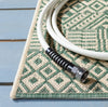 Safavieh Courtyard CY6235-32212 Dark Green / Beige Area Rug Detail