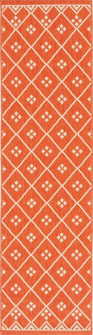 Safavieh Courtyard CY6303-231 Terracotta / Light Beige Area Rug Runner