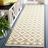 Safavieh Courtyard CY6303-322 Beige / Green Area Rug Room Scene Feature