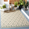 Safavieh Courtyard CY6303-322 Beige / Green Area Rug Room Scene