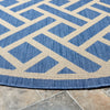 Safavieh Courtyard CY6306-233 Blue / Light Beige Area Rug Detail