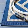 Safavieh Courtyard CY6306-258 Navy / Light Beige Area Rug Detail