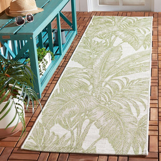 Safavieh Courtyard CY6373-527 Ivory / Green Area Rug Room Scene Feature