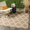 Safavieh Courtyard CY6654-232 Brown / Beige Area Rug Room Scene