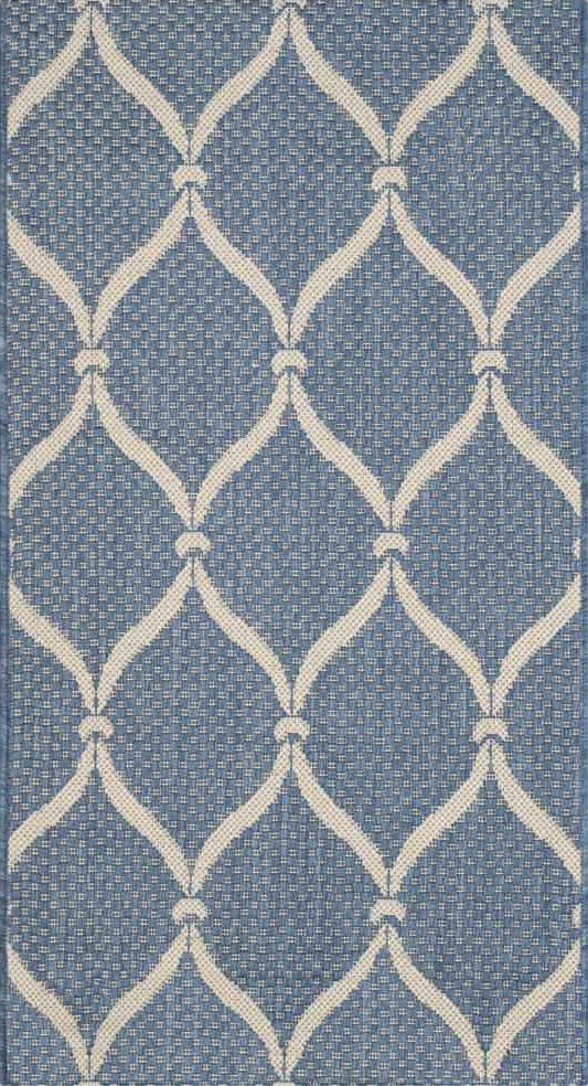 Safavieh Courtyard CY6654-233 Blue / Beige Area Rug main image