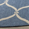 Safavieh Courtyard CY6654-233 Blue / Beige Area Rug Detail