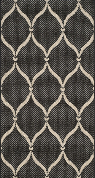 Safavieh Courtyard CY6654-256 Black / Beige Area Rug Main