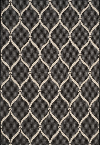 Safavieh Courtyard CY6654-256 Black / Beige Area Rug Main