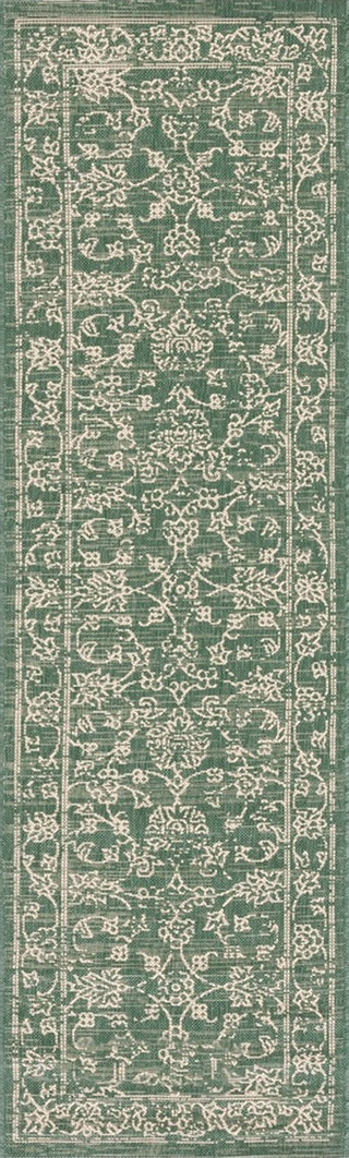 Safavieh Courtyard CY6680-32221 Dark Green / Beige Area Rug Runner