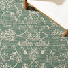 Safavieh Courtyard CY6680-32221 Dark Green / Beige Area Rug Detail