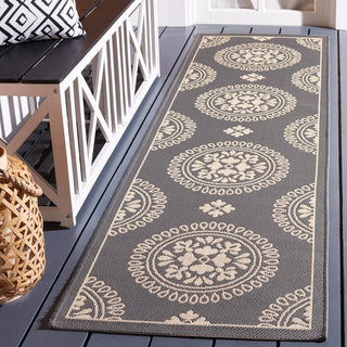 Safavieh Courtyard CY6716-236 Grey Area Rug Room Scene Feature