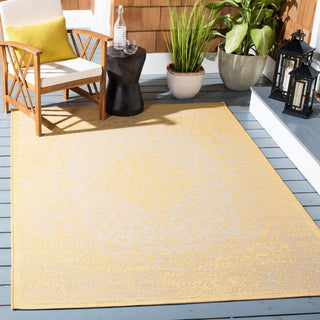 Safavieh Courtyard CY6720-30612 Beige / Gold Area Rug Room Scene