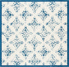 Safavieh Courtyard CY6784-25812 Ivory / Navy Area Rug Square
