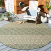 Safavieh Courtyard CY6787-32221 Dark Green / Beige Area Rug Room Scene