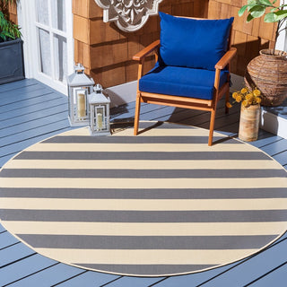 Safavieh Courtyard CY6812-23612 Beige / Grey Area Rug Room Scene Feature