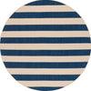 Safavieh Courtyard CY6812-25812 Beige / Navy Area Rug Round