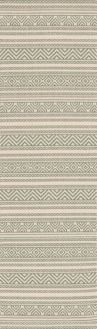 Safavieh Courtyard CY6866-32212 Beige / Dark Green Area Rug Runner