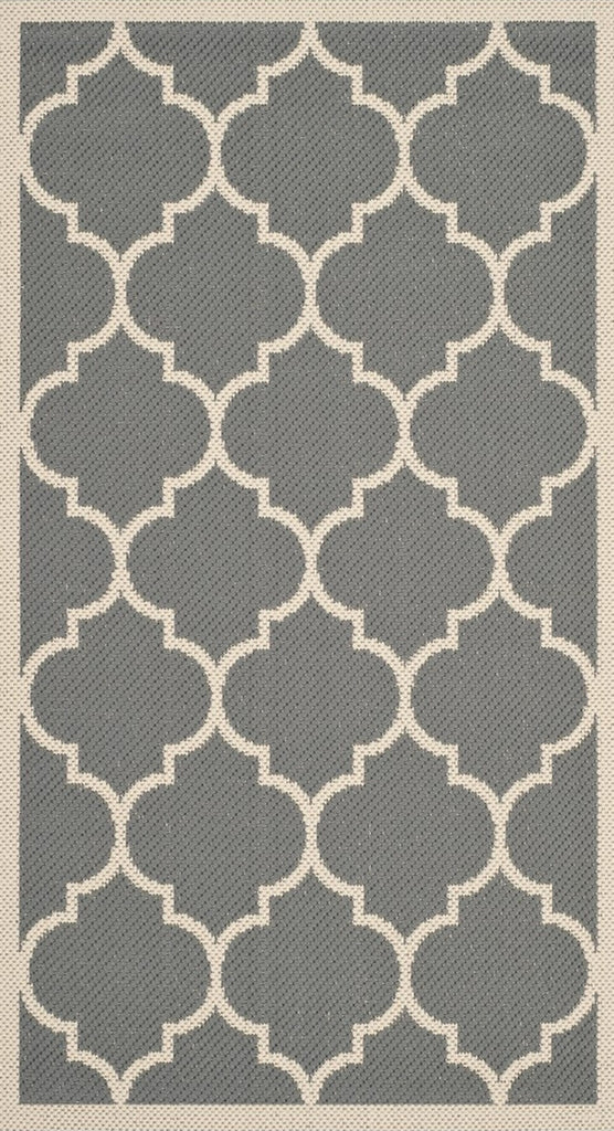 Safavieh Courtyard CY6914-246 Anthracite / Beige Area Rug main image