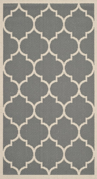 Safavieh Courtyard CY6914-246 Anthracite / Beige Area Rug main image