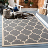 Safavieh Courtyard CY6914-246 Anthracite / Beige Area Rug Room Scene