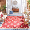 Safavieh Courtyard CY6914-248 Red / Bone Area Rug Room Scene