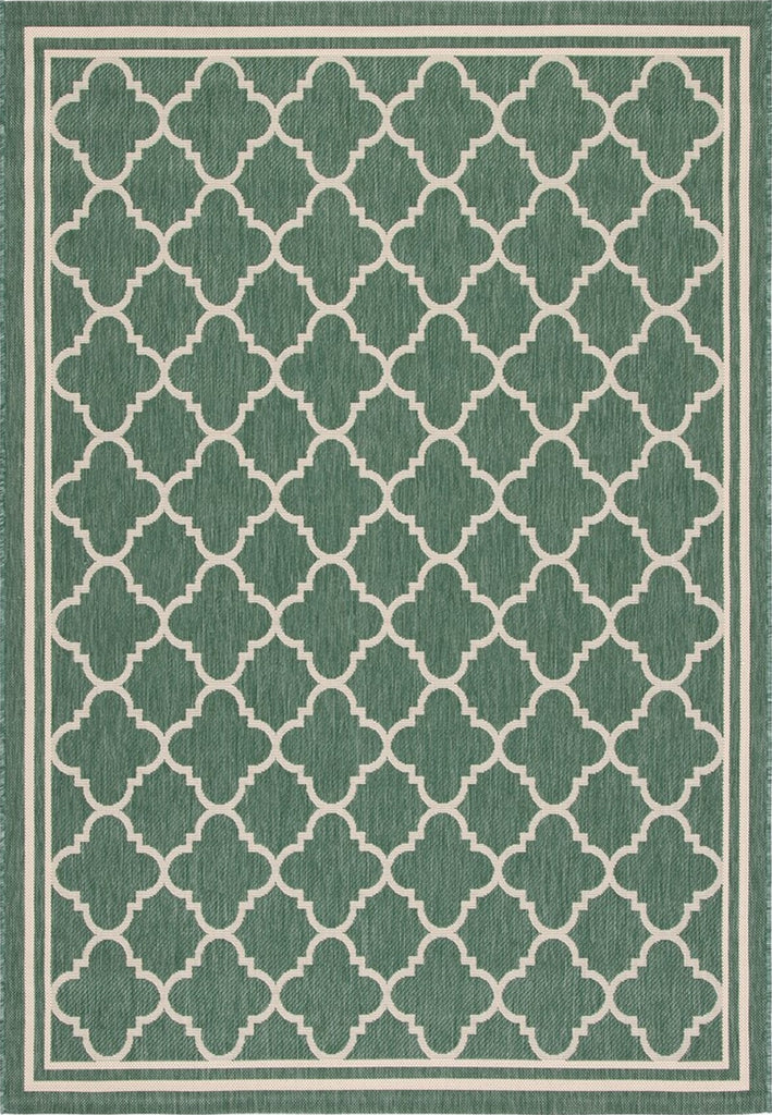 Safavieh Courtyard CY6918-322 Dark Green / Beige Area Rug main image