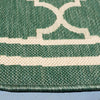 Safavieh Courtyard CY6918-322 Dark Green / Beige Area Rug Detail