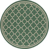 Safavieh Courtyard CY6918-322 Dark Green / Beige Area Rug Round