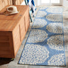 Safavieh Courtyard CY6962-23321 Blue / Ivory Area Rug Room Scene Feature